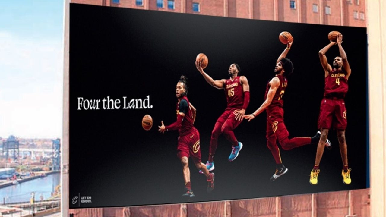 Les Cavaliers de Cleveland dans le flou