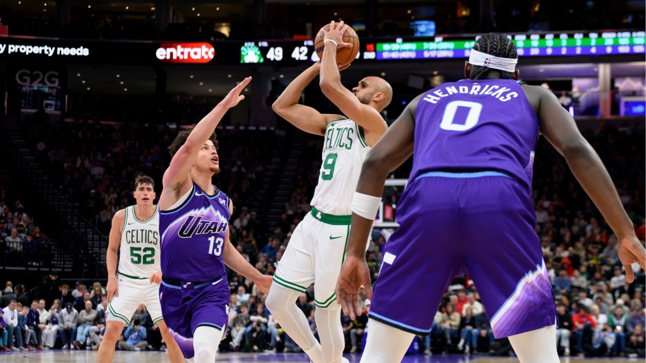 Derrick White record contre le Jazz