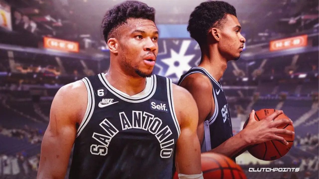 Giannis Antetokounmpo aux Spurs