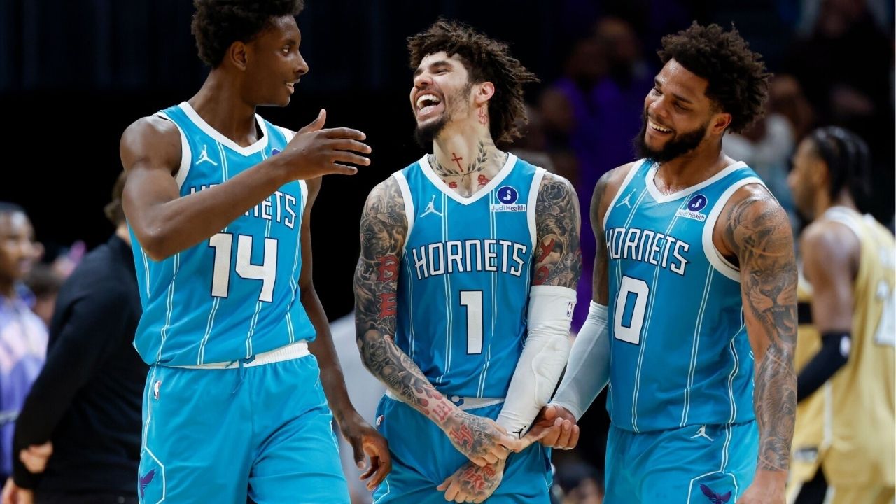 Moussa Diabaté, LaMelo Ball et Miles Bridges