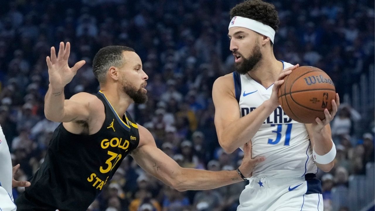 Stephen Curry et Klay Thompson aux Warriors