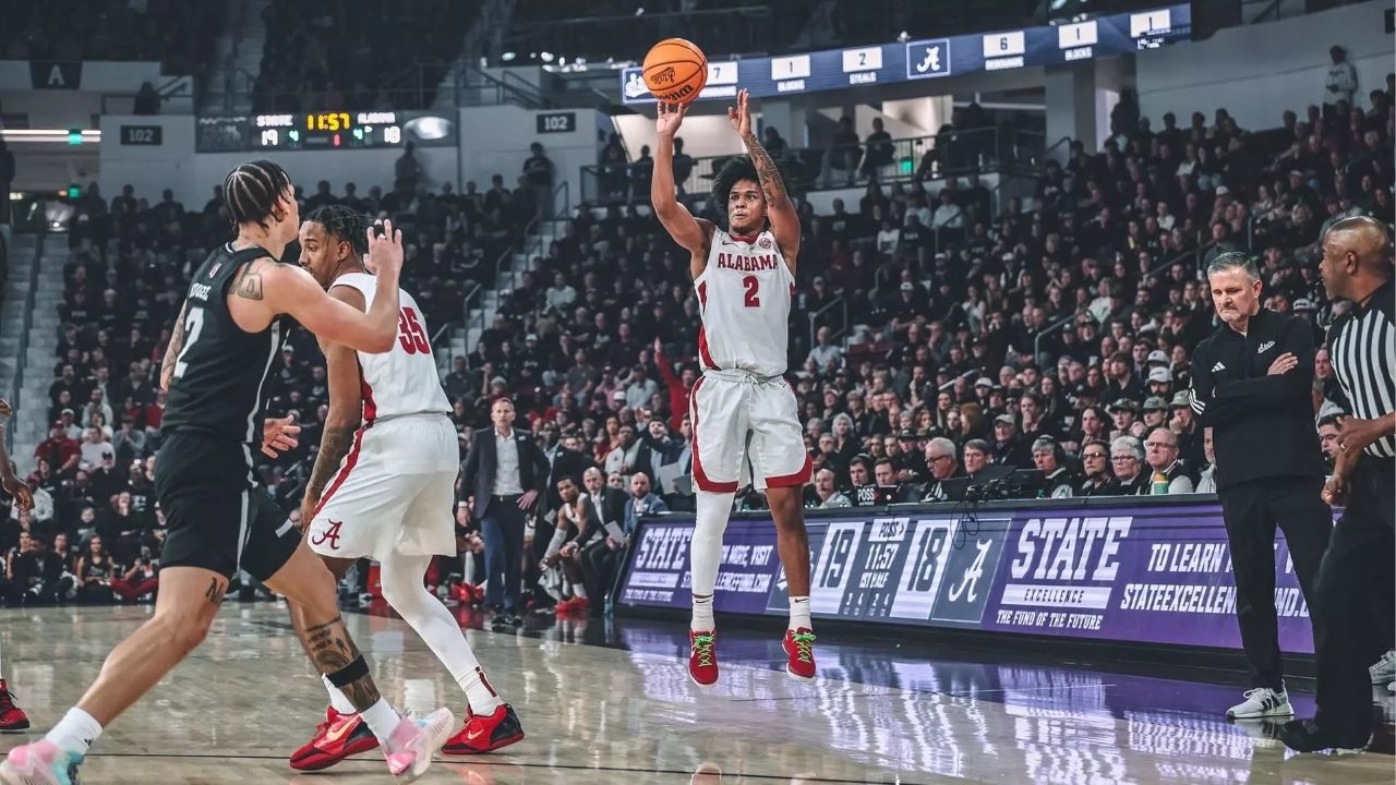 Aden Holloway Alabama Crimson Tide