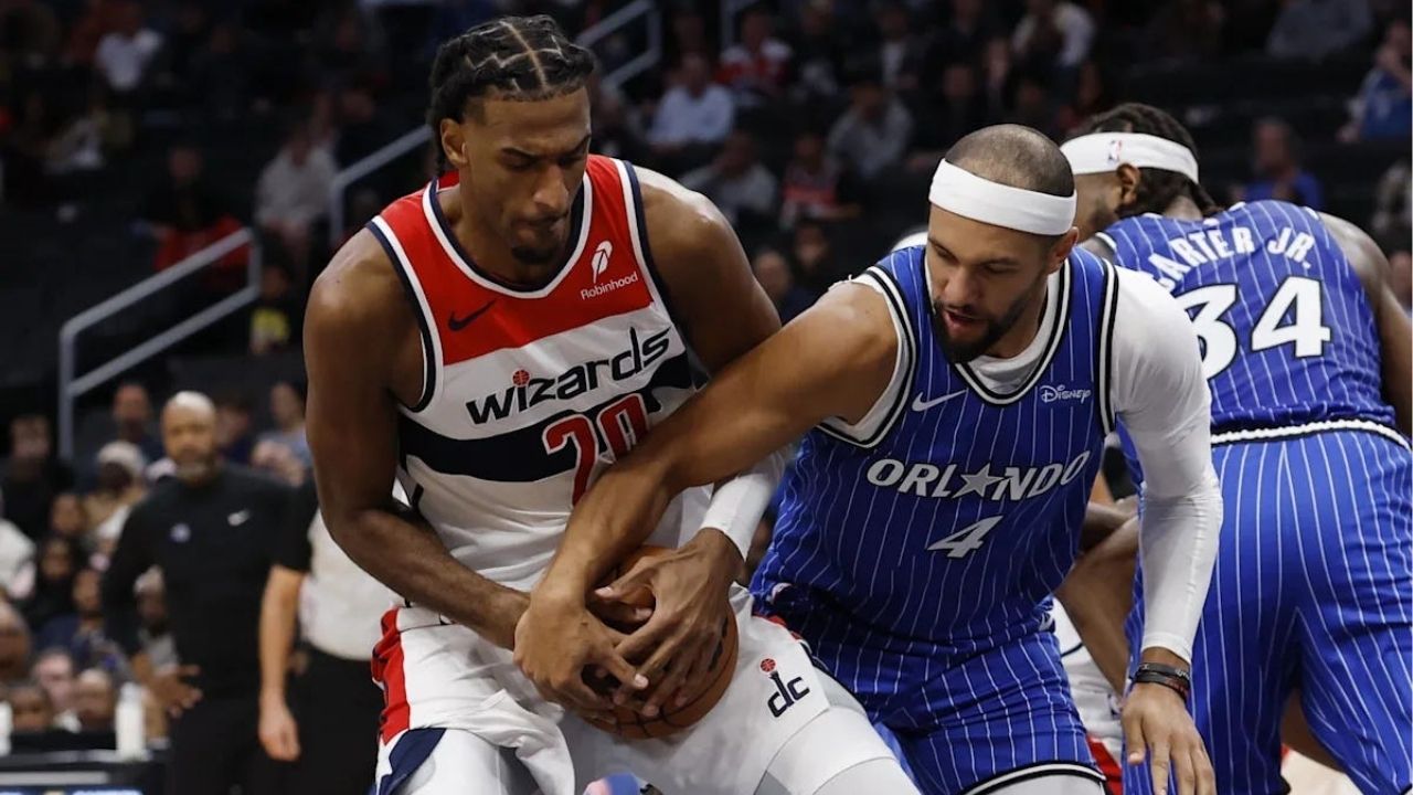 Alex Sarr et Jalen Suggs