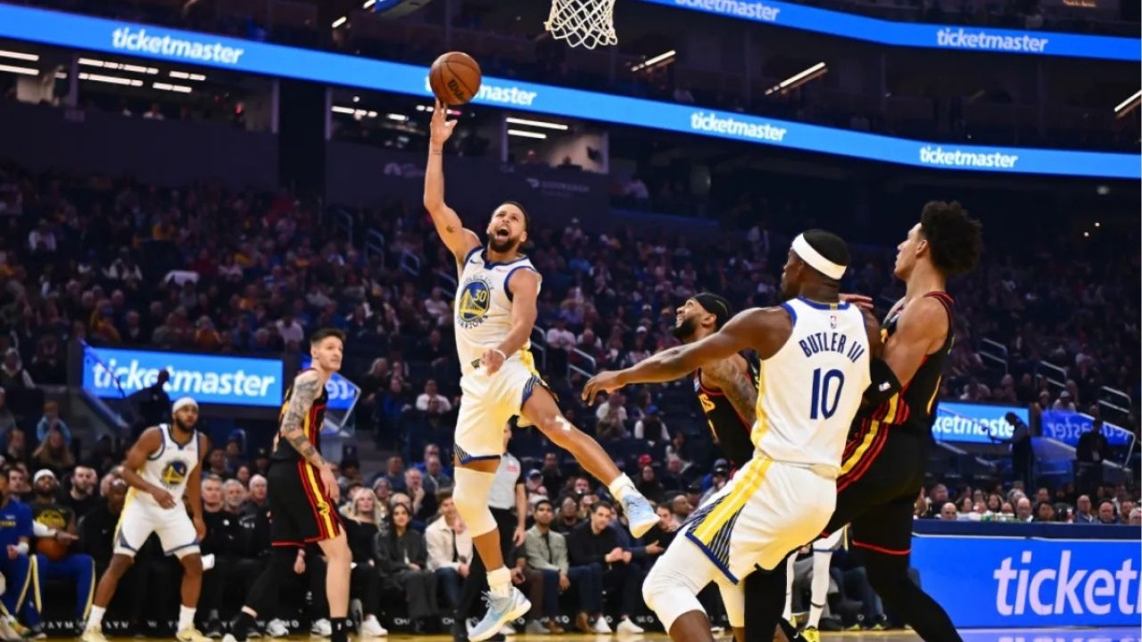 Stephen Curry et Jimmy Butler