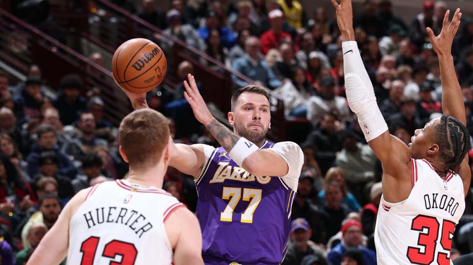 Chicago Bulls - Los Angeles Lakers : Un Luka Dončić XXL pour s’imposer sur le parquet des Bulls