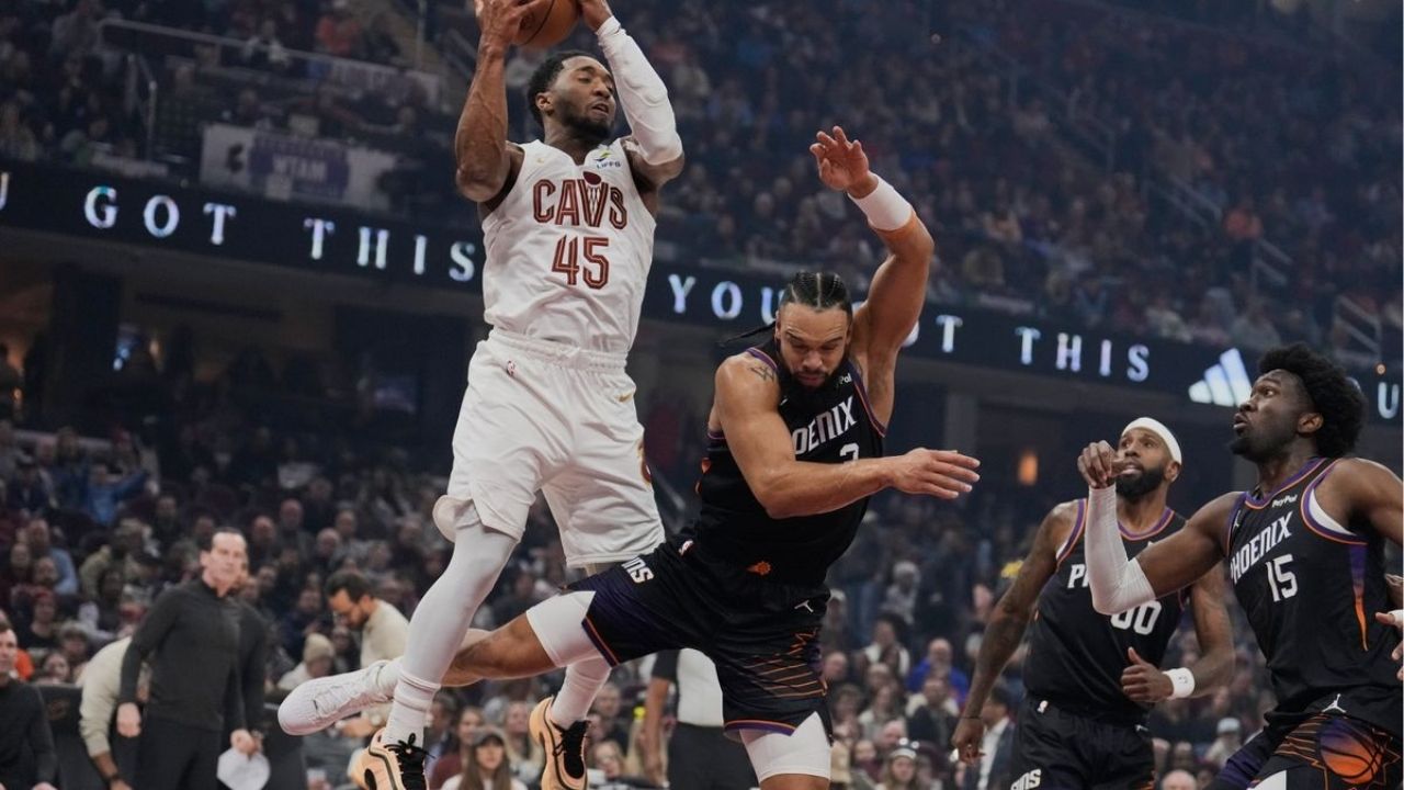 Donovan Mitchell et Dillon Brooks