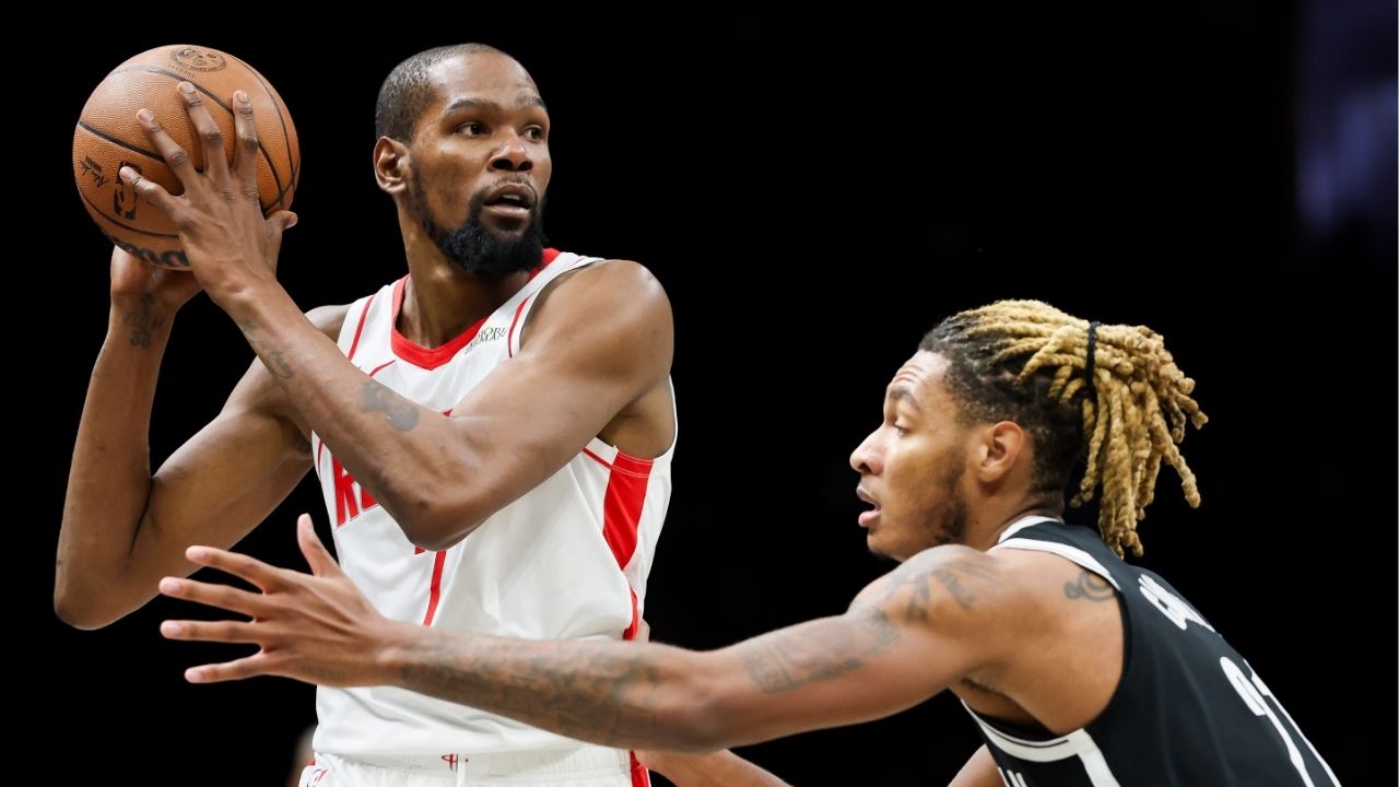 Kevin Durant contre Noah Clowney