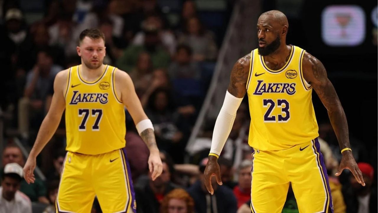 Luka Doncic et LeBron James
