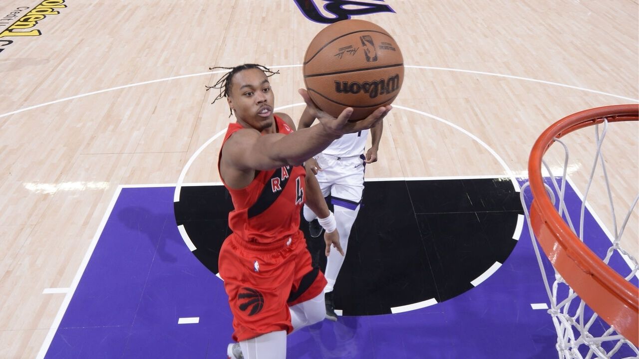 Scottie Barnes contre les Kings
