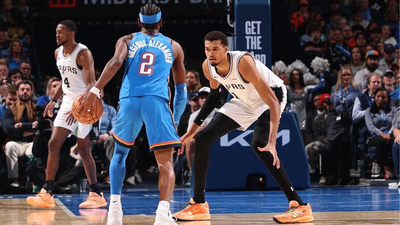 Shai Gilgeous-Alexander et Victor Wembanyama