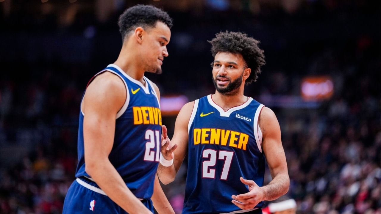 Spencer Jones et Jamal Murray