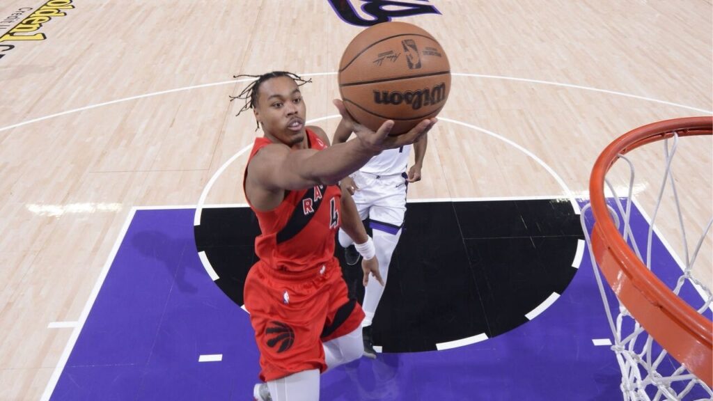 Scottie Barnes contre les Kings