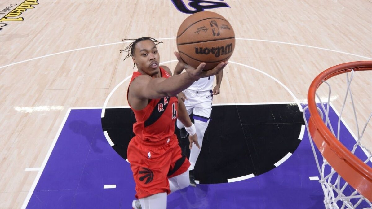 Scottie Barnes contre les Kings