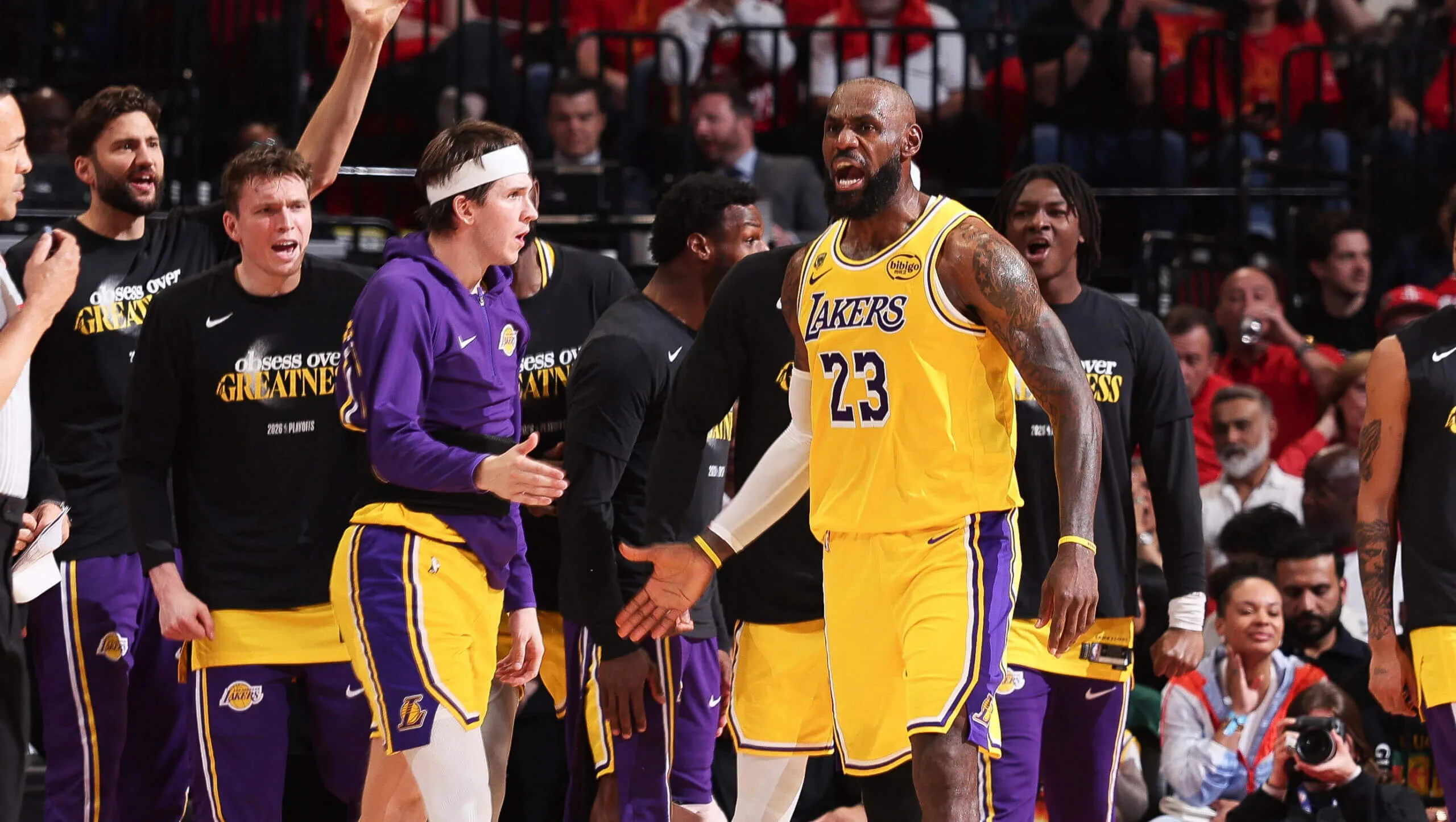 Bilan premier tour des playoffs NBA 2025-2026 des Los Angeles Lakers