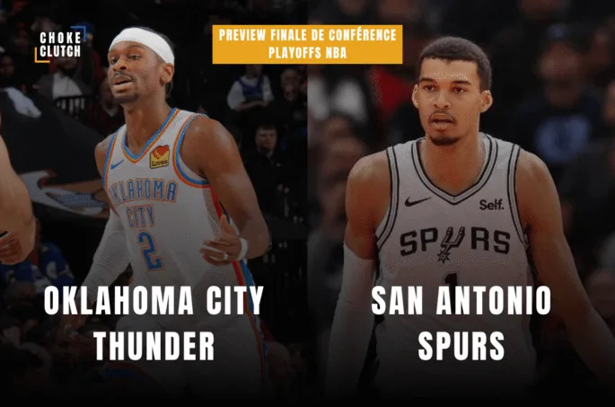 Preview finale de conférence des Playoffs NBA : Oklahoma City Thunder - San Antonio Spurs