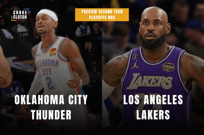 Preview Second tour des Playoffs NBA : Oklahoma City Thunder - Los Angeles Lakers