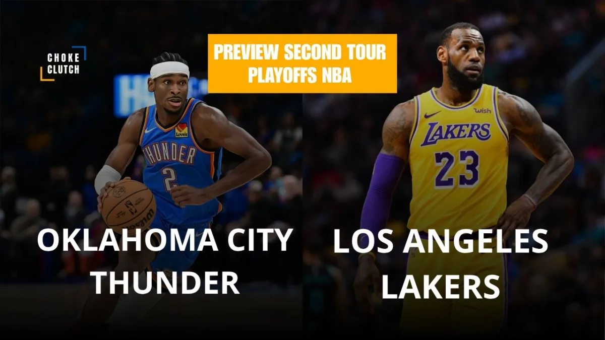 Preview Playoffs NBA Oklahoma City Thunder - Los Angeles Lakers