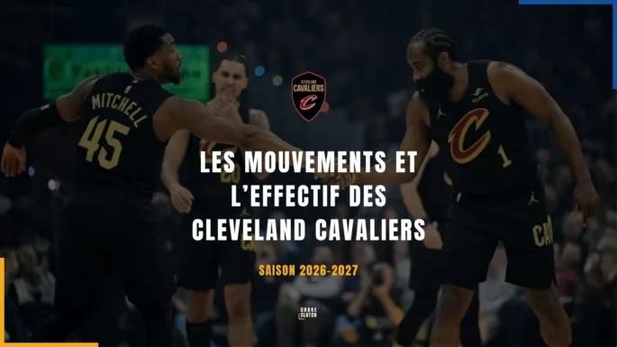 Mouvements Effectifs Cleveland Cavaliers 2026-2027