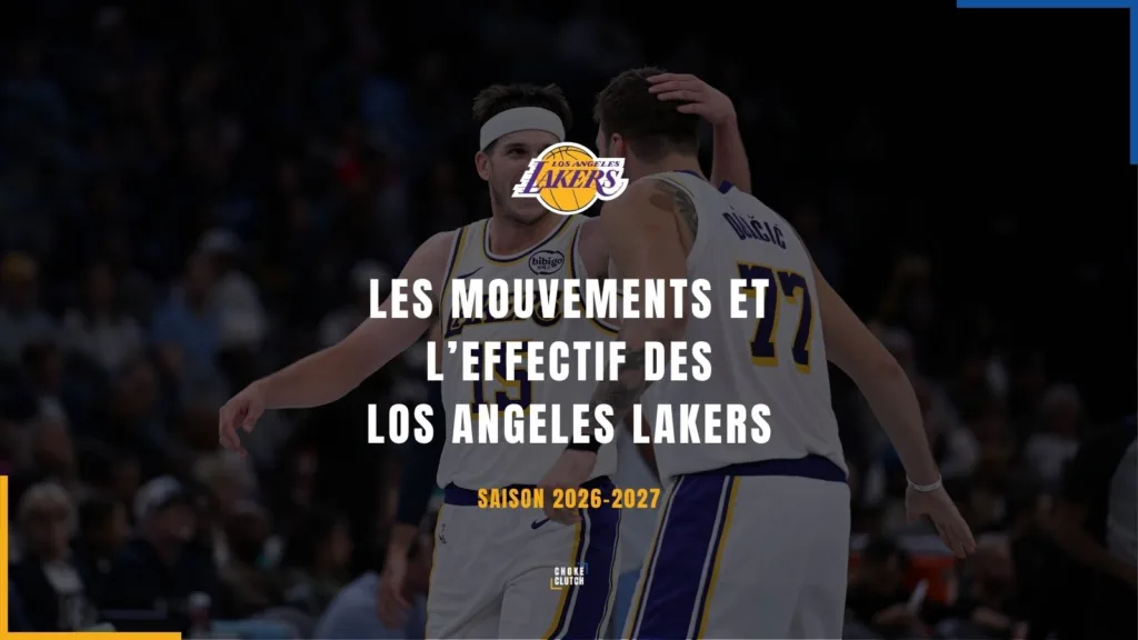 Mouvements Effectifs Los Angeles Lakers 2026-2027