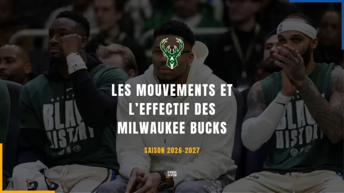 Mouvements Effectifs Milwaukee Bucks 2026-2027
