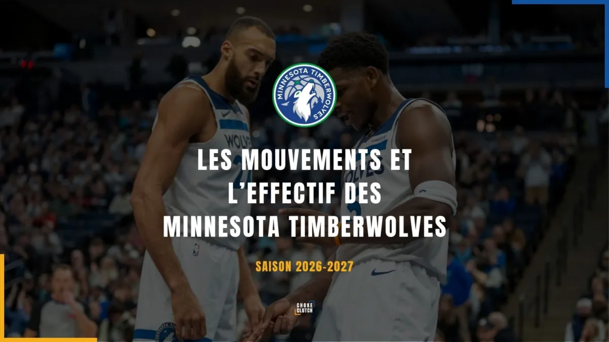 Mouvements Effectifs Minnesota Timberwolves 2026-2027